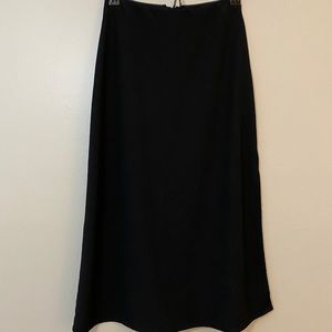 Brandy Melville Phoebe Black Midi Skirt